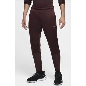 Mens Nike Sphere Challenger Therma-Fit Running Pants Burgundy FZ1113-652 Size L